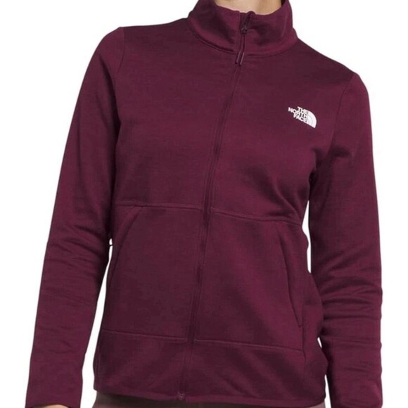 THE NORTH FACE Womens Canyonlands Full Zip, small, Boysenberry Heather - Picture 1 of 2